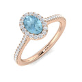 Oval Gemstone Ring