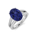 Oval Tanzanite Ring