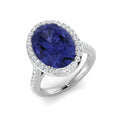 Oval Tanzanite Ring