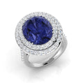 Oval Tanzanite Ring
