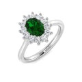 Oval Emerald Ring