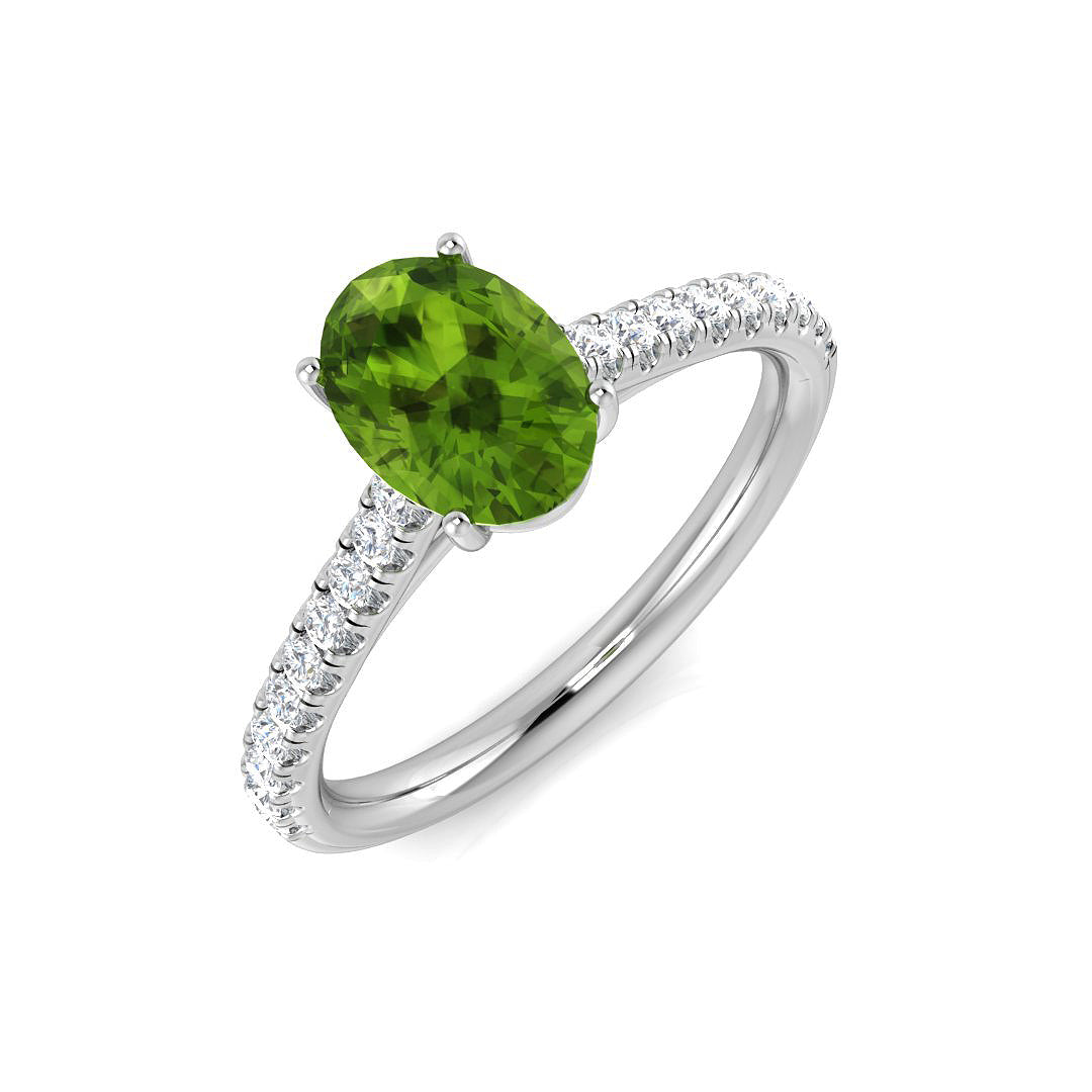 Oval Multi Sapphire Ring