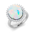 Oval Opal Ring