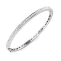 Round Diamond Bangle