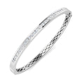 Round Diamond Bangle