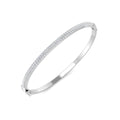 Round Diamond Bangle