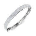 Round Diamond Bangle