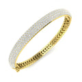 Round Diamond Bangle
