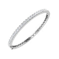Round Diamond Bangle