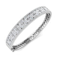 Round Diamond Bangle