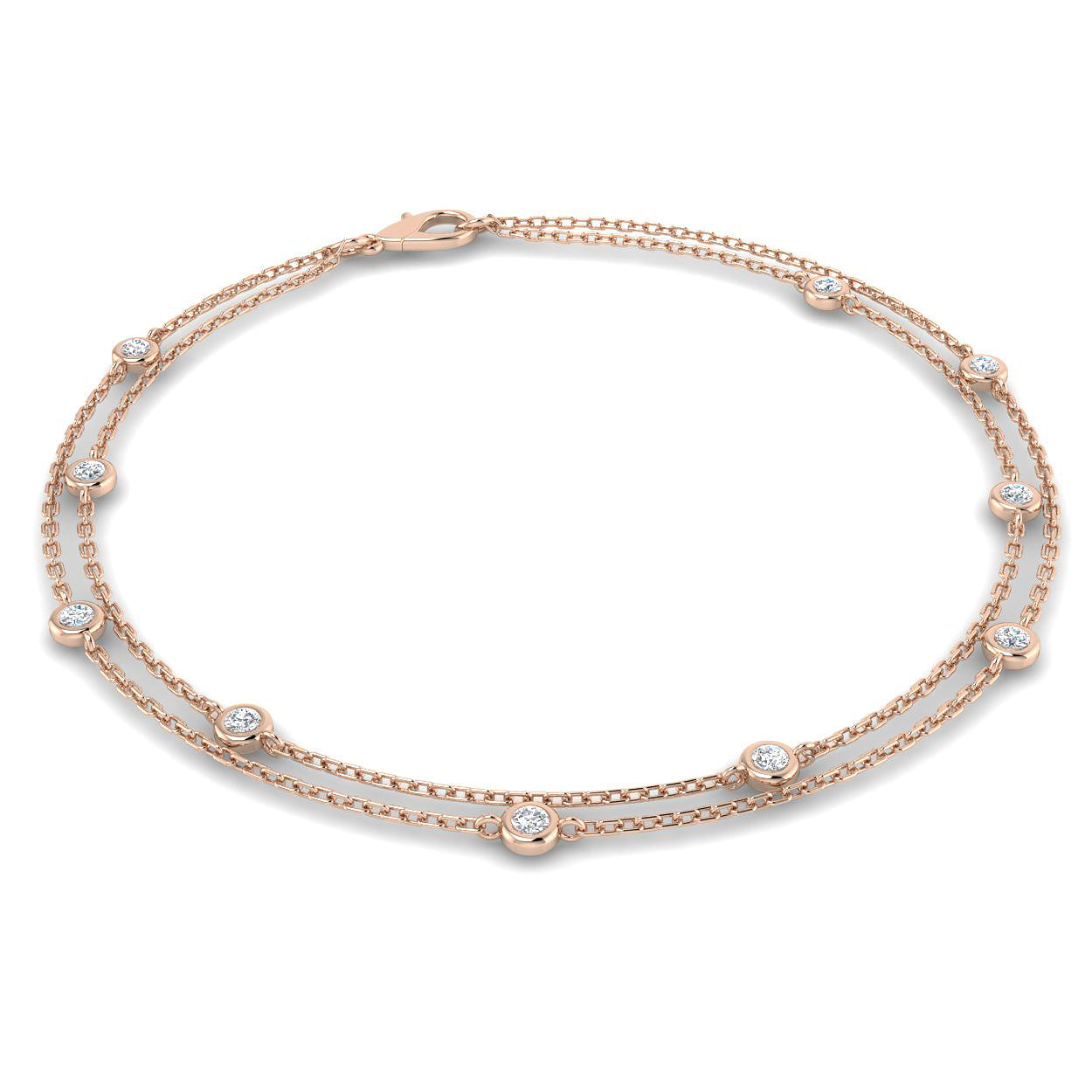 Round Diamond Bracelet