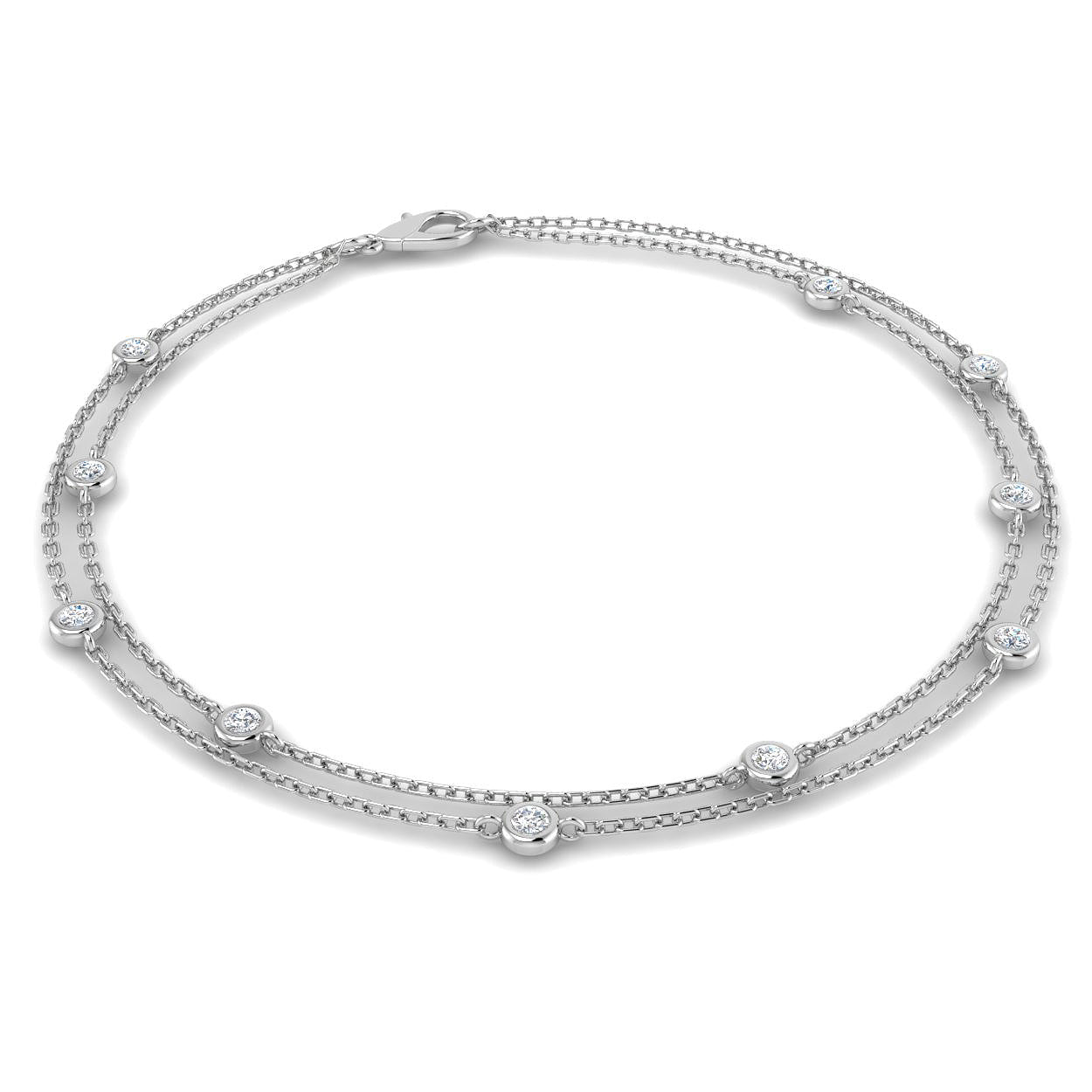 Round Diamond Bracelet