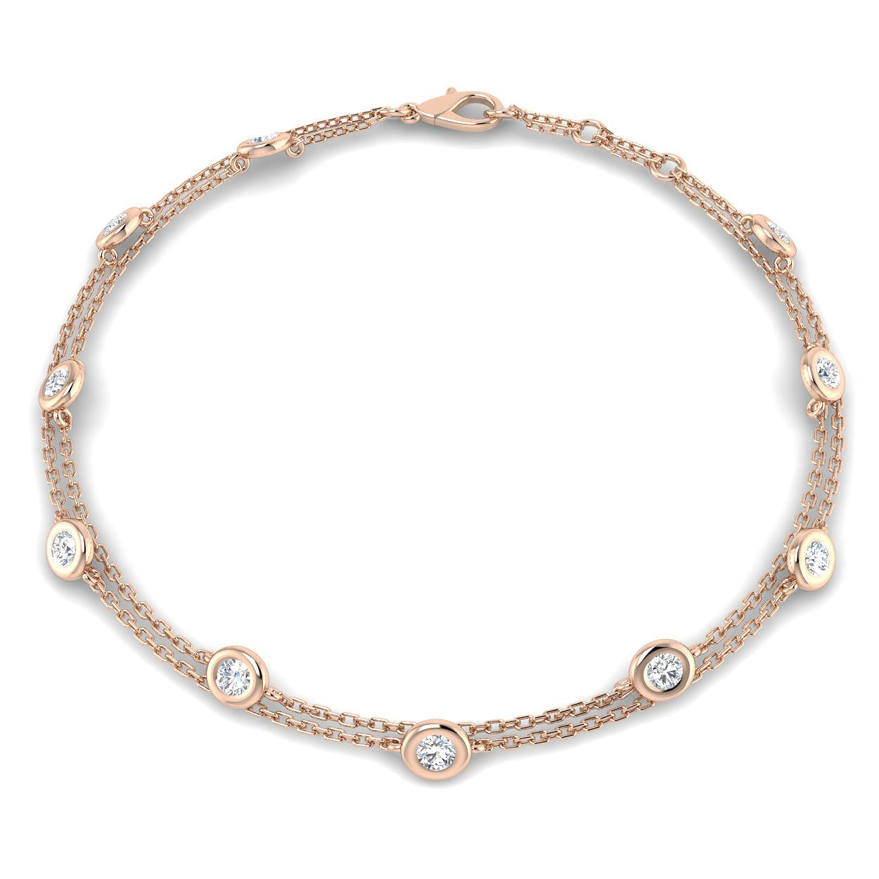 Round Diamond Bracelet