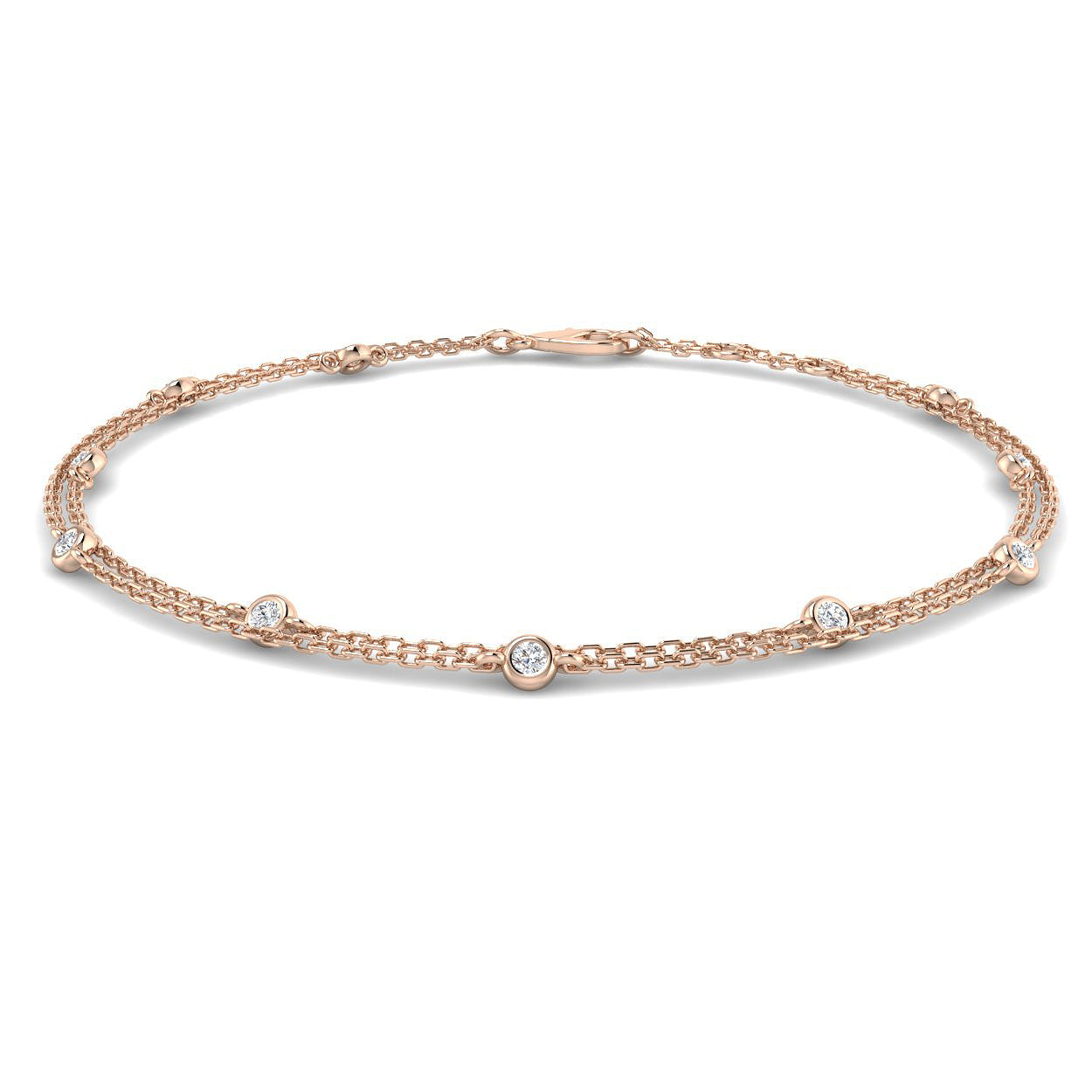 Round Diamond Bracelet