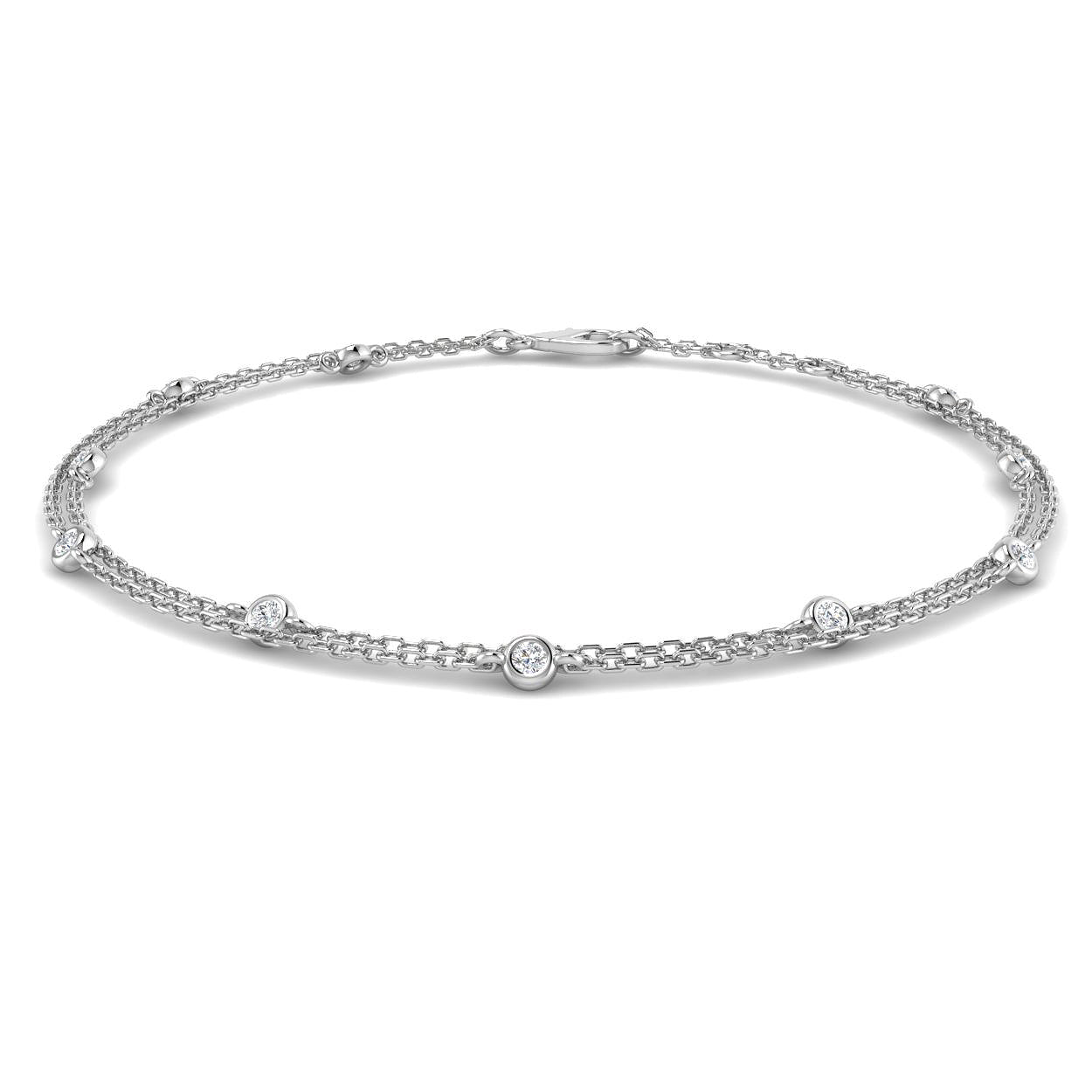 Round Diamond Bracelet