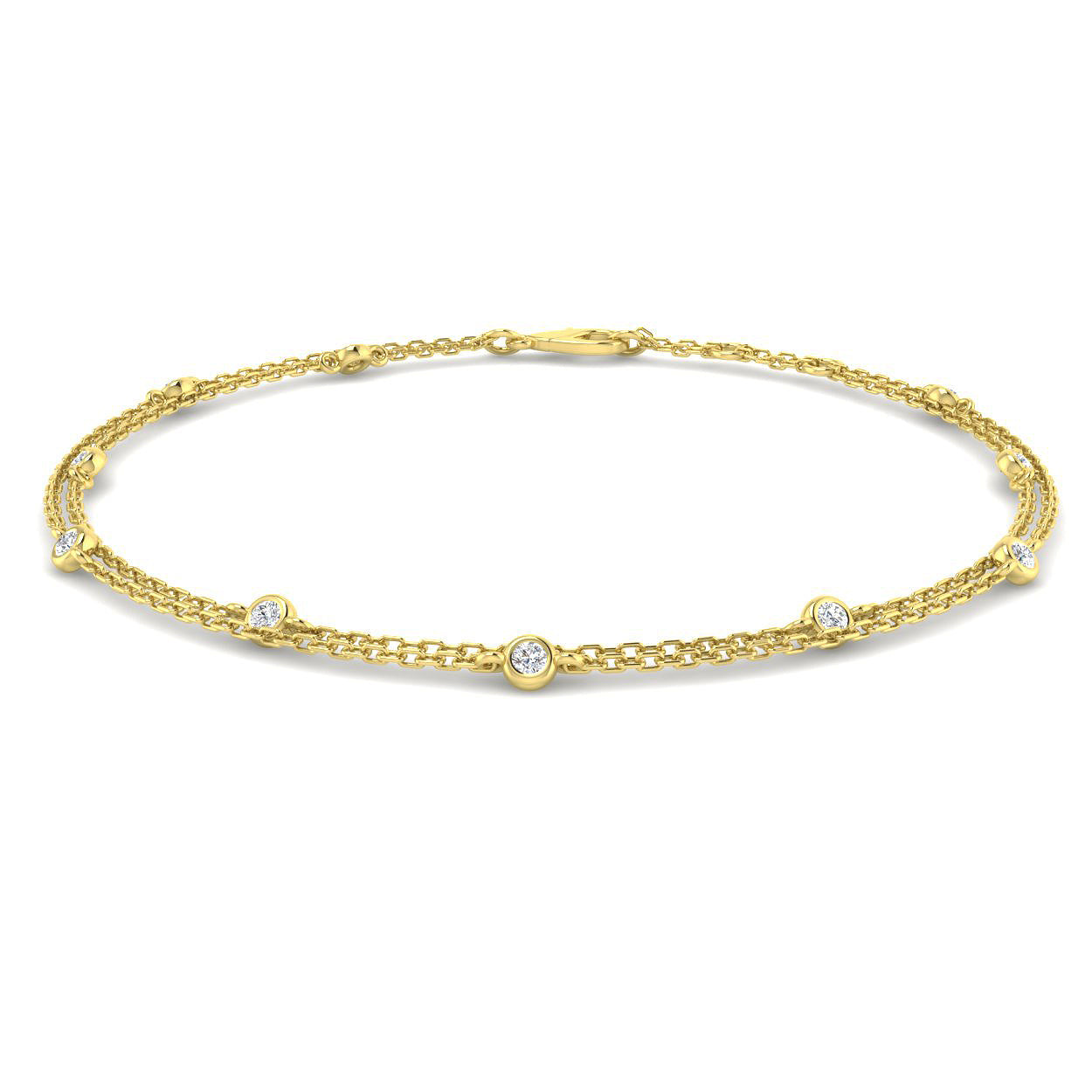 Round Diamond Bracelet