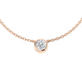 Round Diamond Necklace