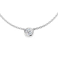 Round Diamond Necklace
