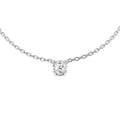Round Diamond Necklace
